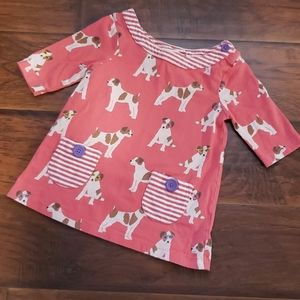 2-3Y Mini Boden Girls Pocket Tunic